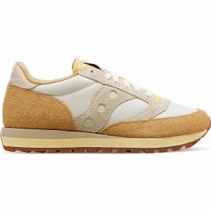 White / Beige Saucony x Colour Plus Jazz 81 Women's Sneakers | Philippines S36251-C64