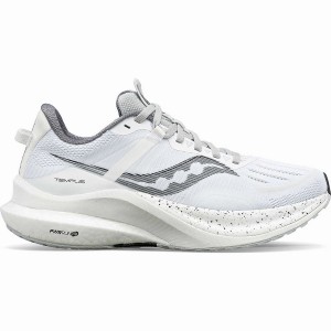 White / Black Saucony Tempus Men's Running Shoes | Philippines S47395-Z63