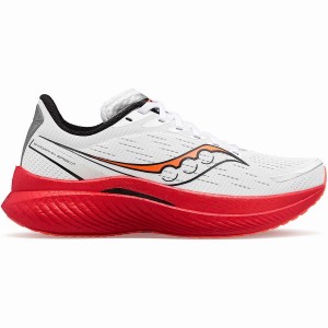 White / Black / Red Saucony Endorphin Speed 3 Women's Running Shoes | Philippines S24386-E46