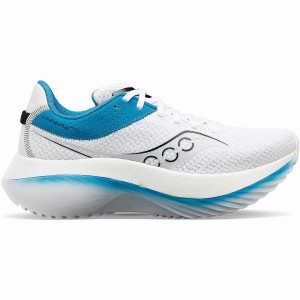 White / Blue Saucony Kinvara Pro Women's Running Shoes | Philippines S65349-D40