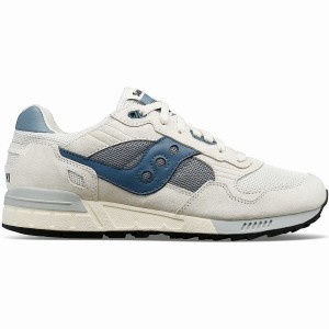 White / Blue Saucony Shadow 5000 Men's Sneakers | Philippines S64951-Q82