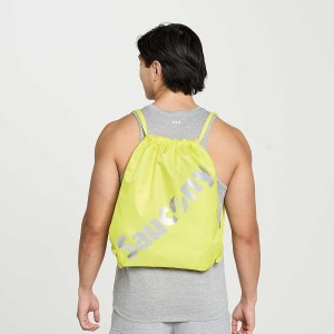 Yellow Saucony String Men's Bags | Philippines S46387-Y56