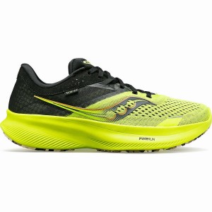 Yellow / Black Saucony Ride 16 Women's Running Shoes | Philippines S39584-X63