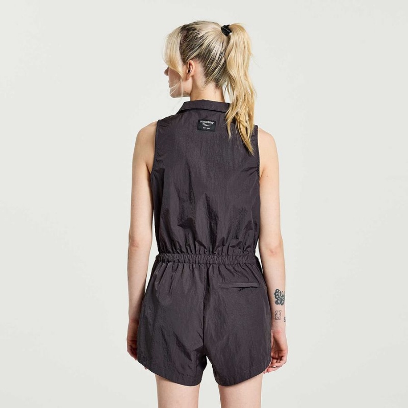 Basalt Saucony Unwind Romper Women's Jumpsuit | Philippines S18503-L59