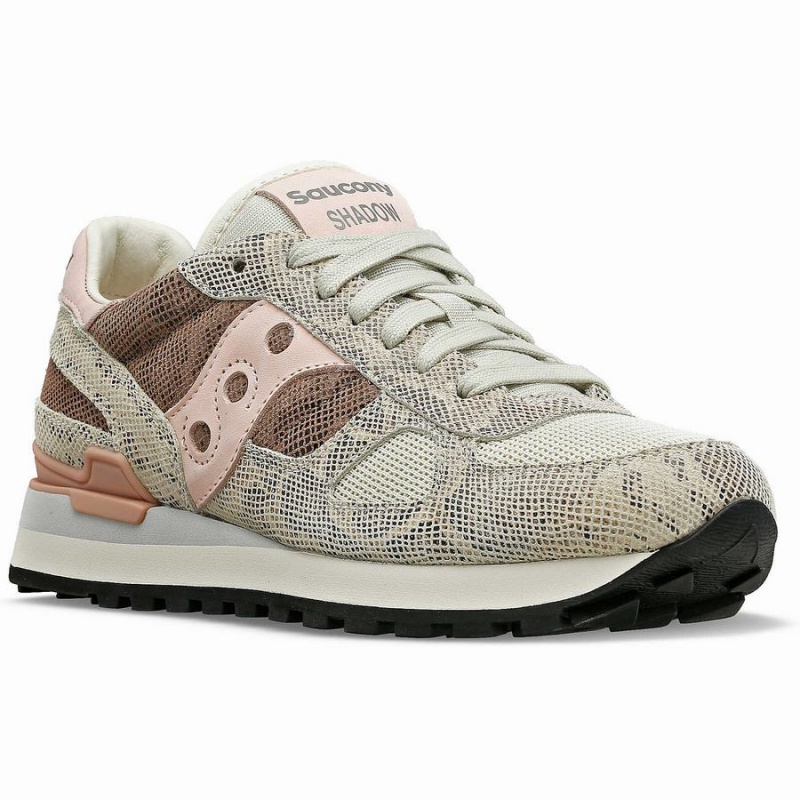 Beige Saucony Shadow Original Women's Sneakers | Philippines S94836-R42