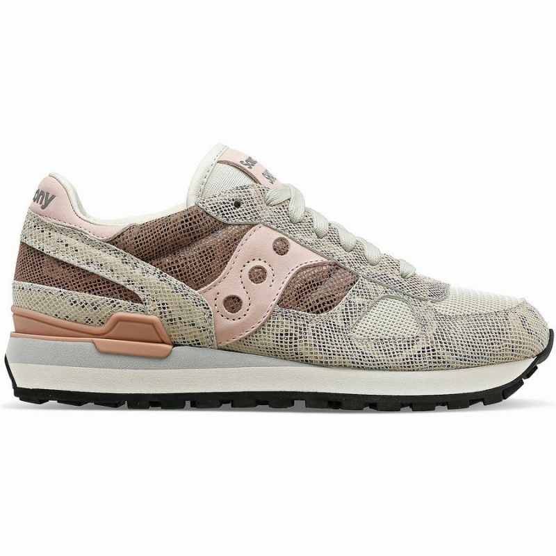 Beige Saucony Shadow Original Women\'s Sneakers | Philippines S94836-R42