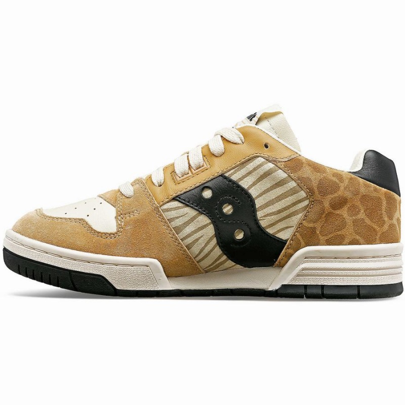 Beige Saucony Spot-Bilt™ Sonic Low Men's Sneakers | Philippines S95760-P92