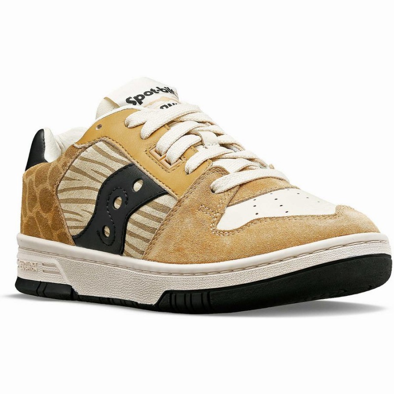 Beige Saucony Spot-Bilt™ Sonic Low Men's Sneakers | Philippines S95760-P92