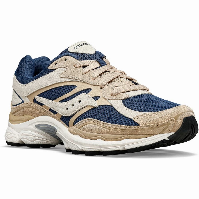 Beige / Blue Saucony ProGrid Omni 9 Premium Men's Sneakers | Philippines S70186-J51