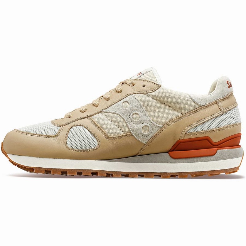 Beige / Brown Saucony Shadow Original Men's Sneakers | Philippines S27109-K64