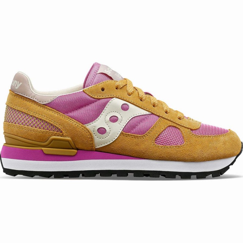 Beige / Pink Saucony Shadow Original Women\'s Sneakers | Philippines S96710-A29