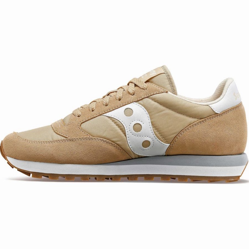 Beige / White Saucony Jazz Original Women's Sneakers | Philippines S80273-U59