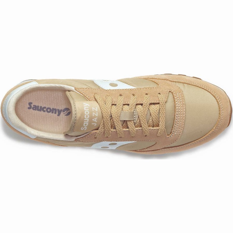 Beige / White Saucony Jazz Original Women's Sneakers | Philippines S80273-U59