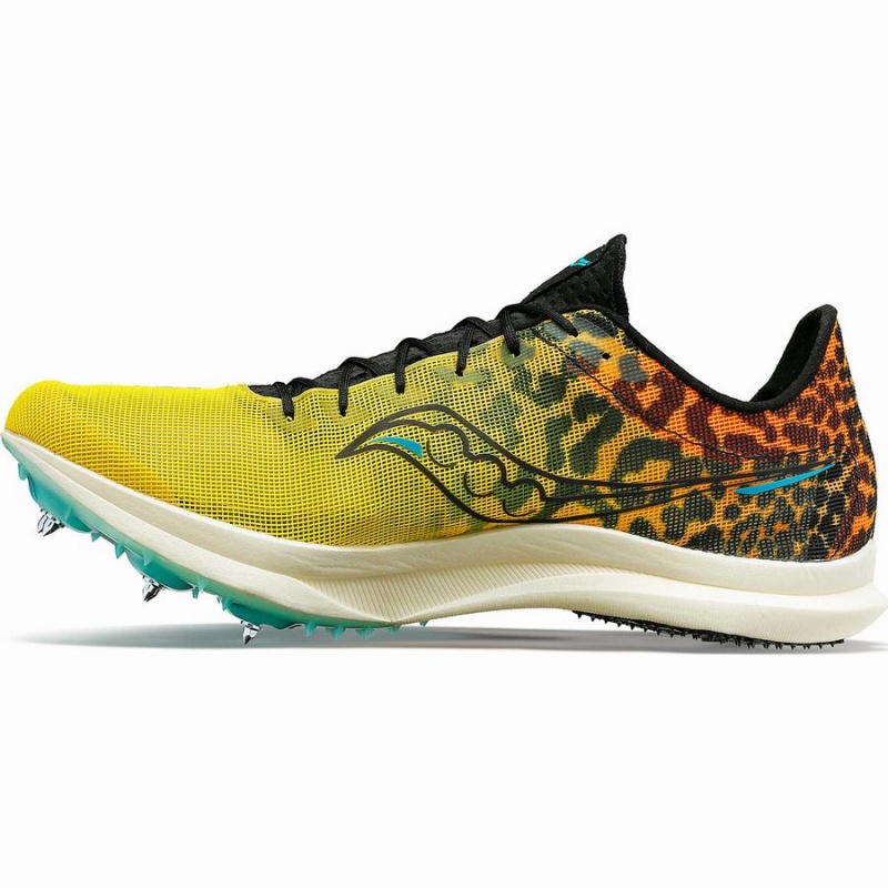 Black Saucony Endorphin Cheetah Women's Track Spikes | Philippines S97521-R43