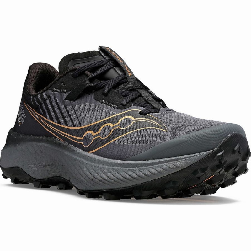 Black Saucony Endorphin Edge Men's Running Shoes | Philippines S54769-Q74