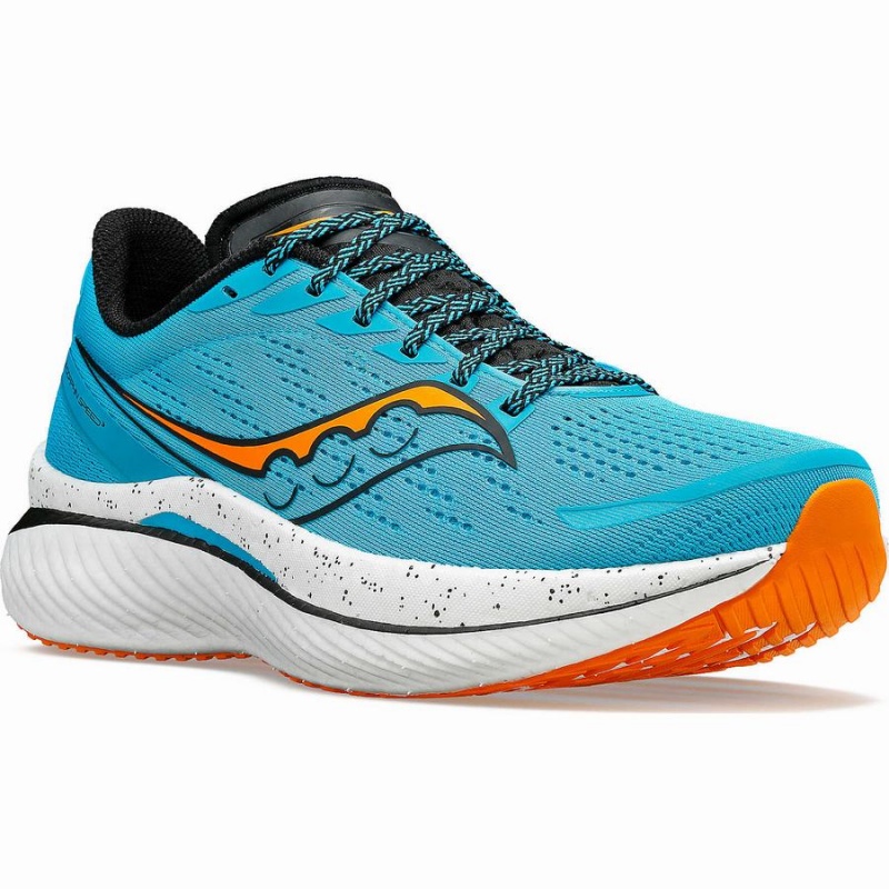 Black Saucony Endorphin Speed 3 Men's Running Shoes | Philippines S25781-Z83