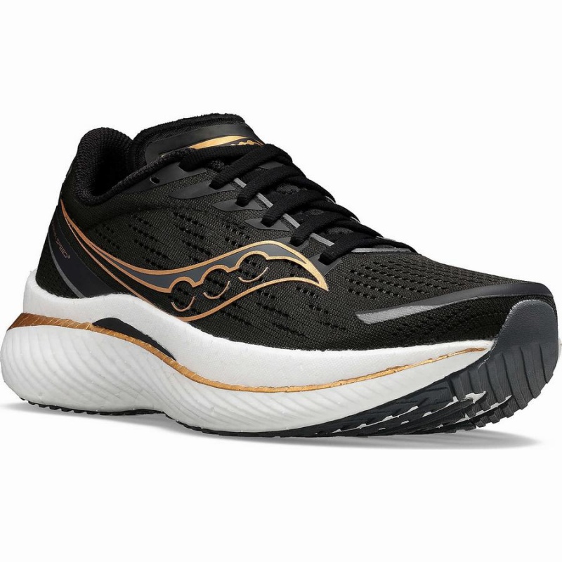 Black Saucony Endorphin Speed 3 Wide Men's Running Shoes | Philippines S71305-L31