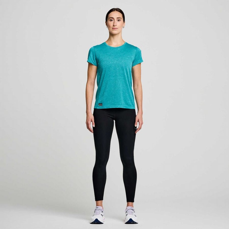 Black Saucony Fortify 7/8 Women's Tight | Philippines S34627-L32