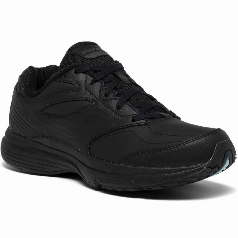 Black Saucony Integrity Walker 3 Extra Wide Women's Walking Shoes | Philippines S36298-T72