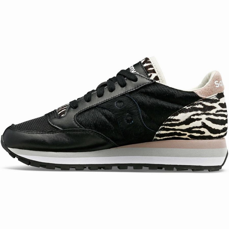 Black Saucony Jazz Triple Women's Sneakers | Philippines S85374-E15