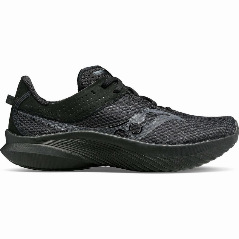 Black Saucony Kinvara 14 Men\'s Running Shoes | Philippines S07819-R12