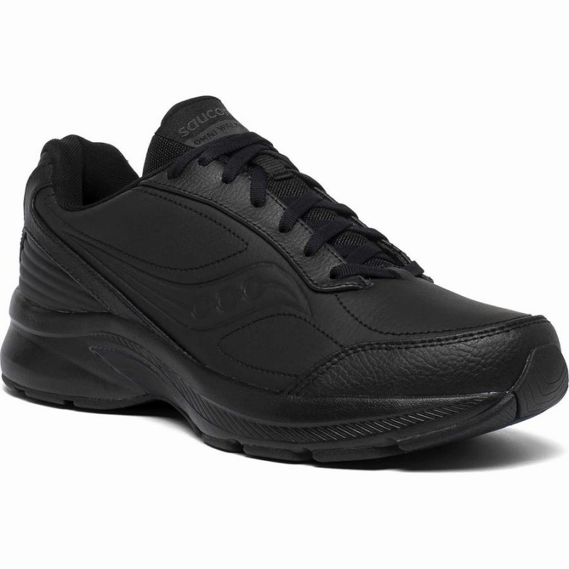 Black Saucony Omni Walker 3 Men's Walking Shoes | Philippines S62879-V83