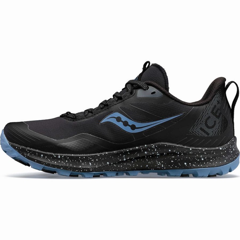 Black Saucony Peregrine ICE+ 3 Women's Running Shoes | Philippines S64793-D92