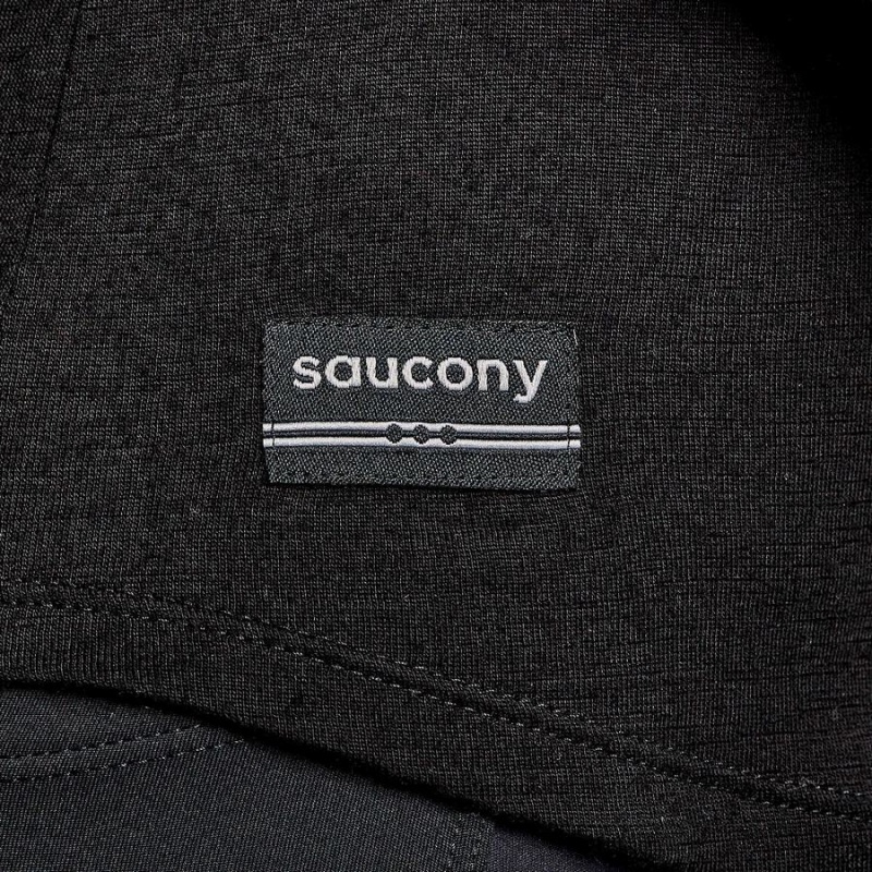 Black Saucony Peregrine Merino Long Sleeve Women's T Shirts | Philippines S93082-M10