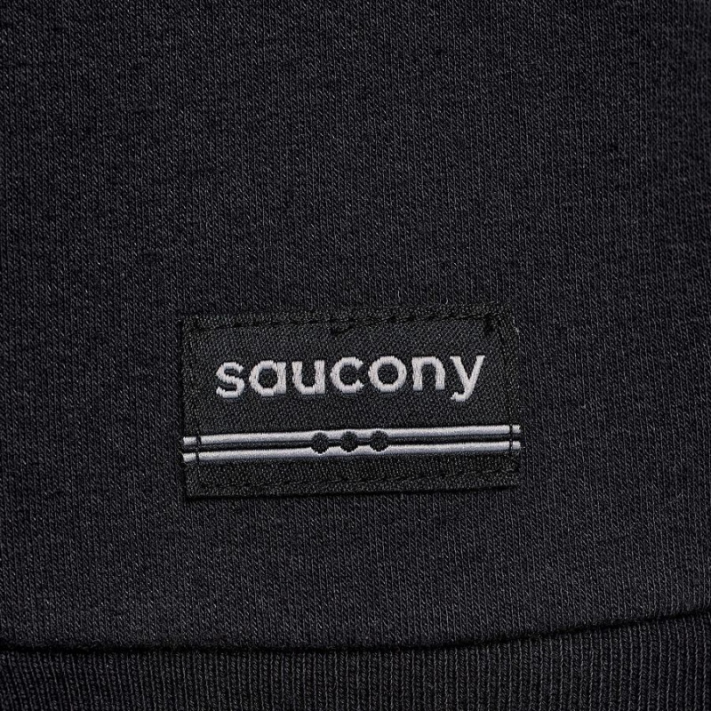 Black Saucony Recovery Zip Tunic Women's Hoodie | Philippines S36912-B37