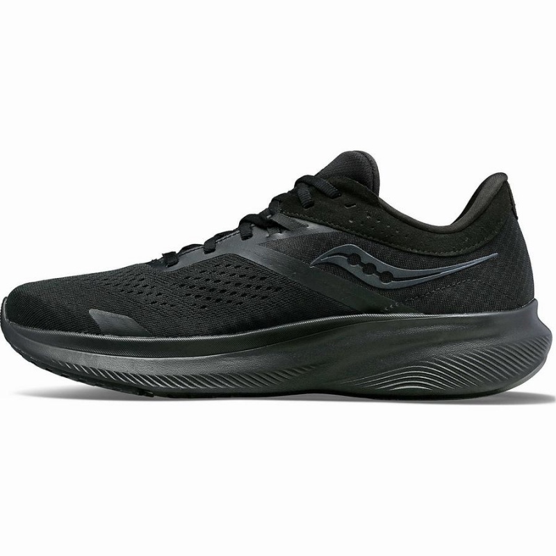 Black Saucony Ride 16 Men's Running Shoes | Philippines S72045-C60