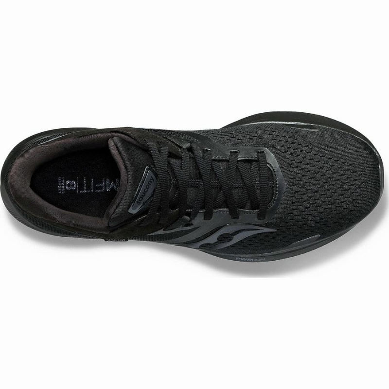 Black Saucony Ride 16 Men's Running Shoes | Philippines S72045-C60