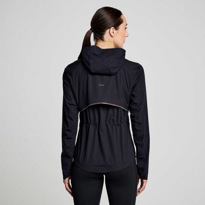 Black Saucony Runshield Women's Jackets | Philippines S49083-J16