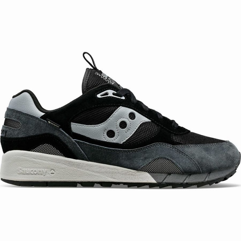 Black Saucony Shadow 6000 GTX Women\'s Sneakers | Philippines S24851-H65