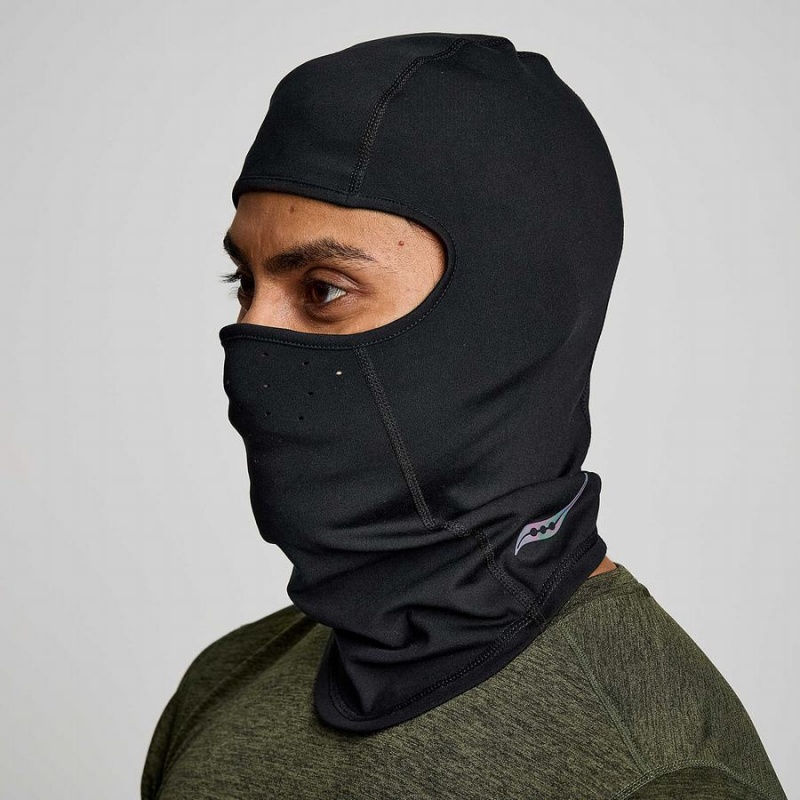 Black Saucony Solstice Balaclava Men\'s Headband | Philippines S78149-T86