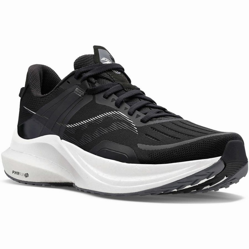 Black Saucony Tempus Men's Running Shoes | Philippines S32158-S90