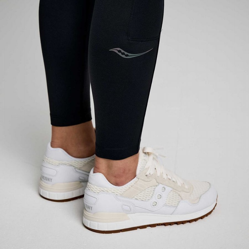 Black Saucony Triumph Women's Tight | Philippines S19328-L87