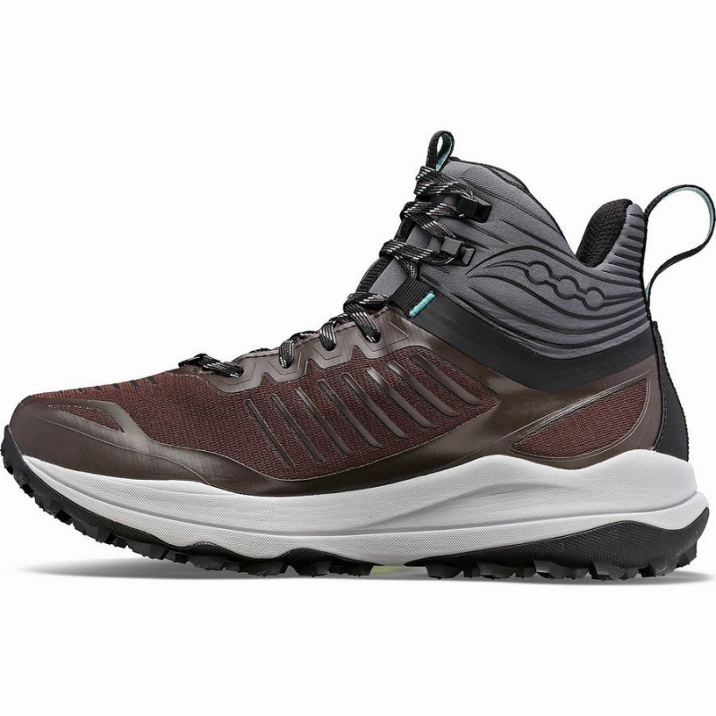 Black Saucony Ultra Ridge GTX Men's Running Shoes | Philippines S68370-A72