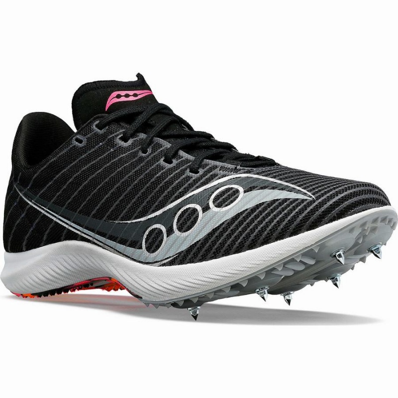 Black Saucony Velocity MP Men's Track Spikes | Philippines S41623-J48