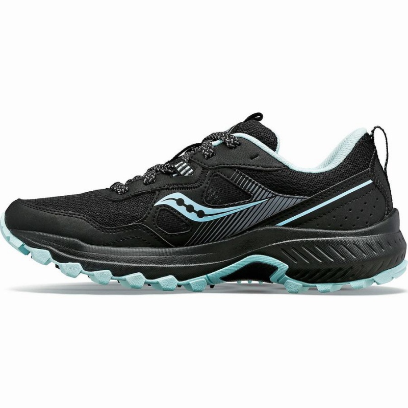 Black / Blue Saucony Excursion TR16 Women's Trail Running Shoes | Philippines S89752-S27