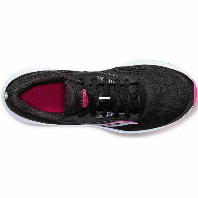 Black / Fuchsia Saucony Cohesion 16 Women's Walking Shoes | Philippines S79320-K56