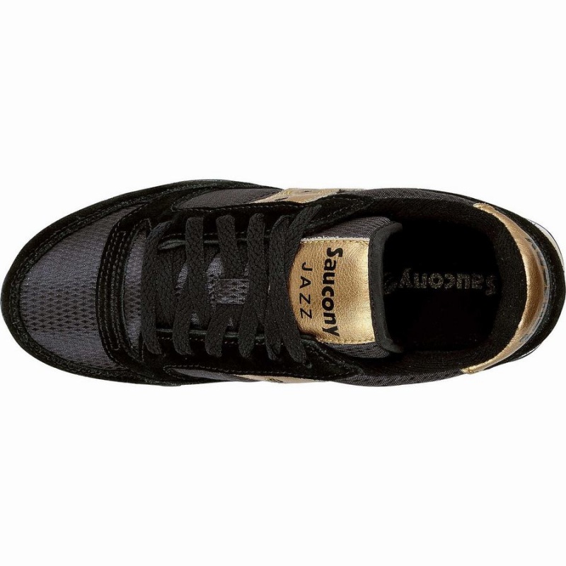 Black / Gold Saucony Jazz Original Women's Sneakers | Philippines S23197-V15