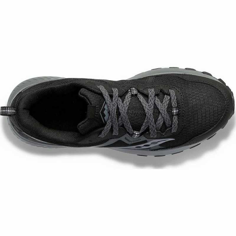 Black / Grey Saucony Excursion TR16 Wide Men's Trail Running Shoes | Philippines S15038-R37