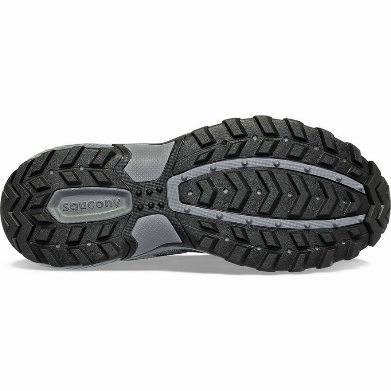 Black / Grey Saucony Excursion TR16 Wide Men's Trail Running Shoes | Philippines S15038-R37