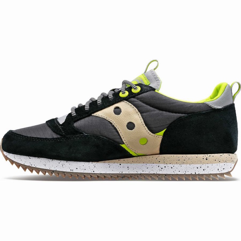 Black / Light Green Saucony Jazz 81 Peak Premium Men's Sneakers | Philippines S90167-W37