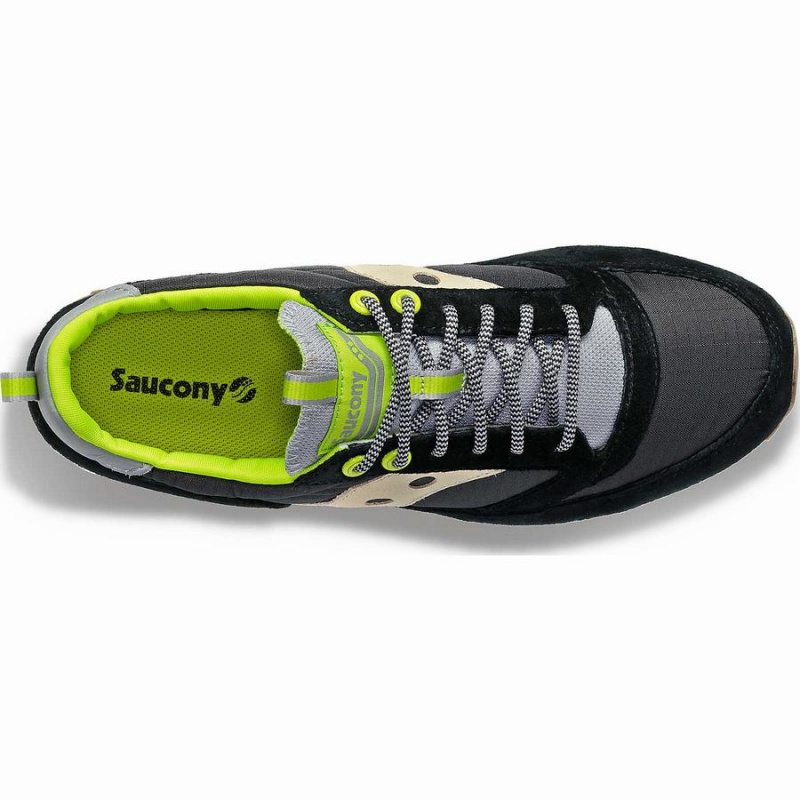 Black / Light Green Saucony Jazz 81 Peak Premium Men's Sneakers | Philippines S90167-W37