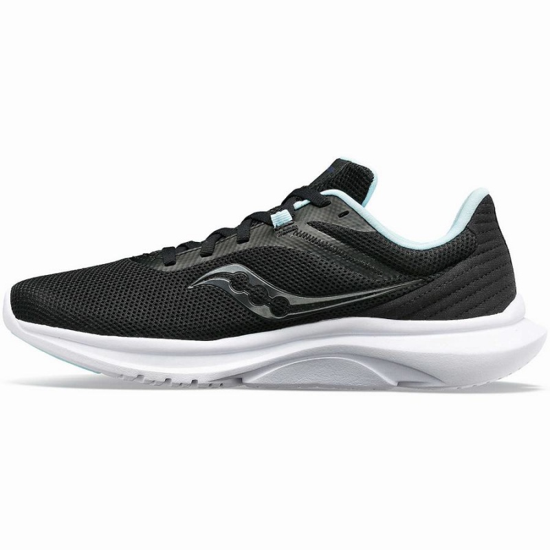 Black / Light Turquoise Saucony Convergence Women's Walking Shoes | Philippines S75291-L59