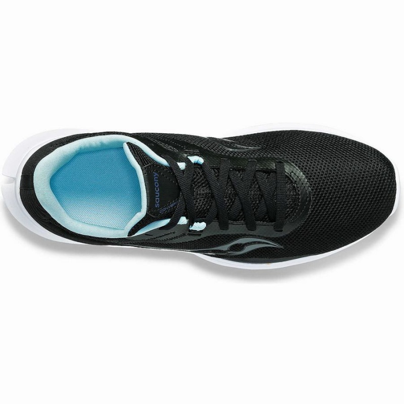 Black / Light Turquoise Saucony Convergence Women's Walking Shoes | Philippines S75291-L59