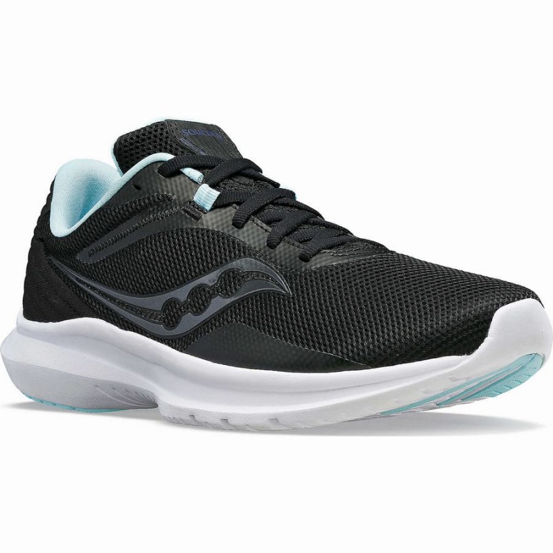 Black / Light Turquoise Saucony Convergence Women's Walking Shoes | Philippines S75291-L59