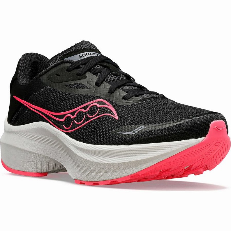 Black / Pink Saucony Axon 3 Women's Running Shoes | Philippines S35189-C67