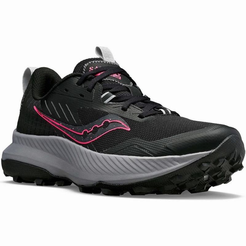 Black / Pink Saucony Blaze TR Women's Running Shoes | Philippines S17928-H78